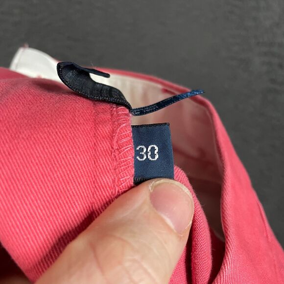 Polo Ralph Lauren Shorts Mens 30 Red Prospect Fit Chino Flat Front Preppy - Picture 4 of 14